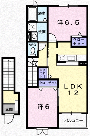 アロッジオの物件間取画像